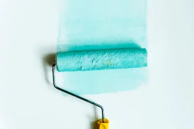 Peinture intérieure à Jumièges — murs, plafonds et boiseries